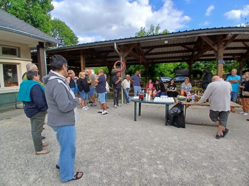 soir&eacute;e au camping